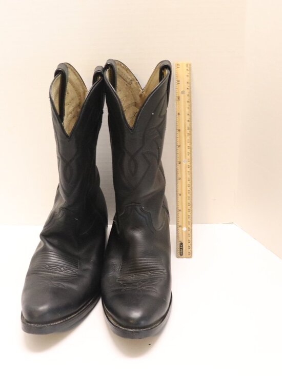 Durango Men\'s Western Cowboy Boots Black Size 101/2 D‎